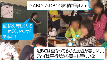 提示された図から情報を得る