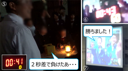 代表グループ同士の対戦画像