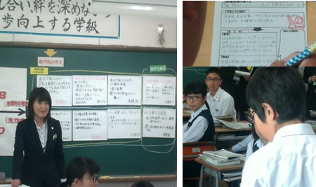 振り返りを通して、エネルギー問題を再認識する画像