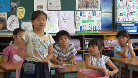 自己の学びについて振り返る画像