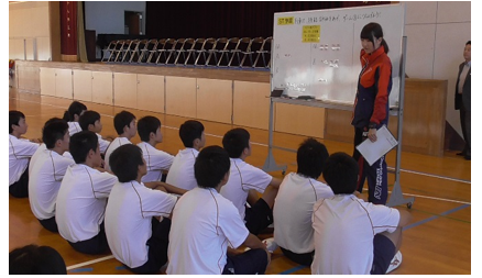 学習を次時につなげる画像
