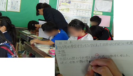 個の予想をする画像