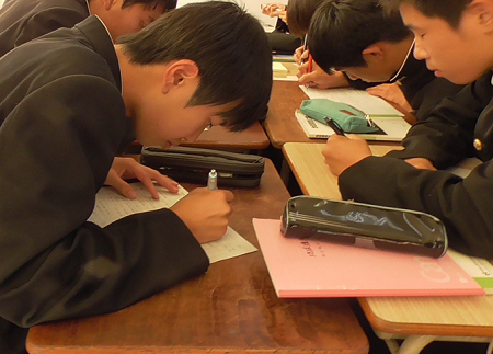 本時の学びを振り返る画像