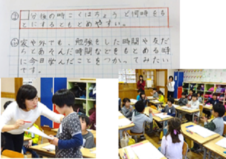 学びのよさを自覚する画像