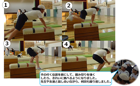 学びの成果を振り返る画像