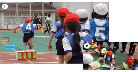 コースを変えて行う▶学びを振り返る画像