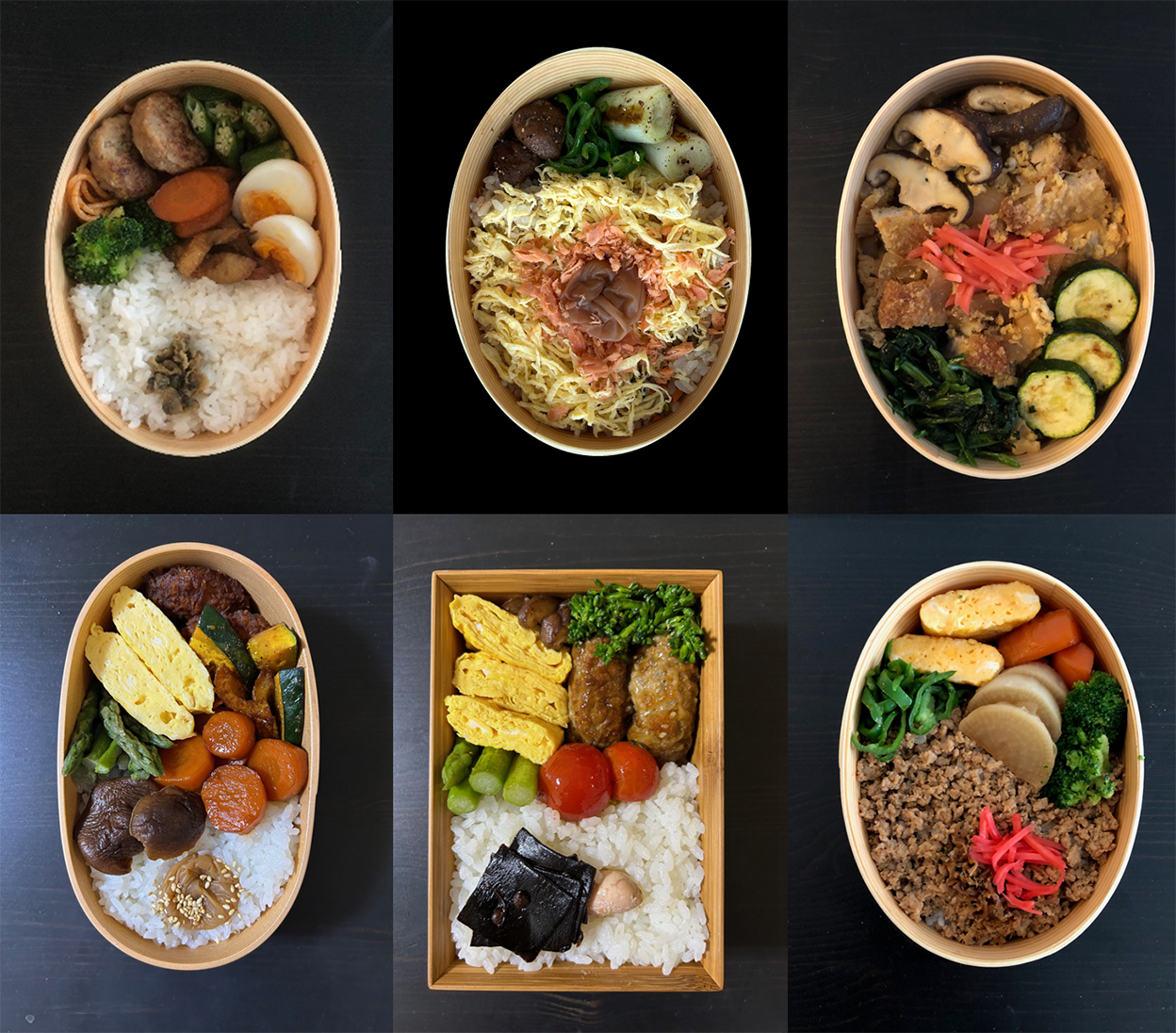 荒瀬理事長自作のお弁当の写真